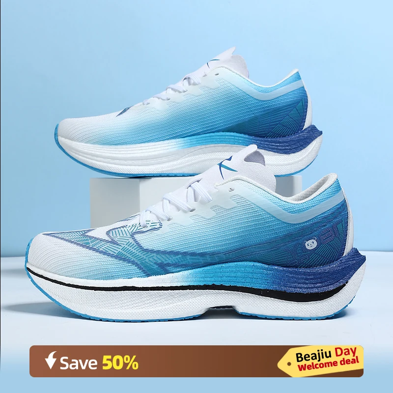 

Кроссовки мужские спортивные, дышащие легкие, с воздушной подушкой, углеродная пластина, удобные нескользящие, для марафона