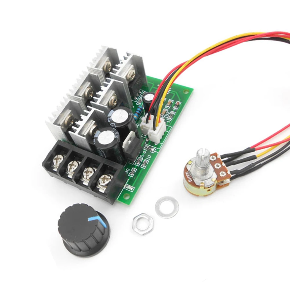 DC 9-55V 40A 2000W PWM DC Motor Speed Regulator High Power Linear Speed Control 9V 12V 24V 36V 48V dc motor speed controller,electric motor speed controller,motor speed controller