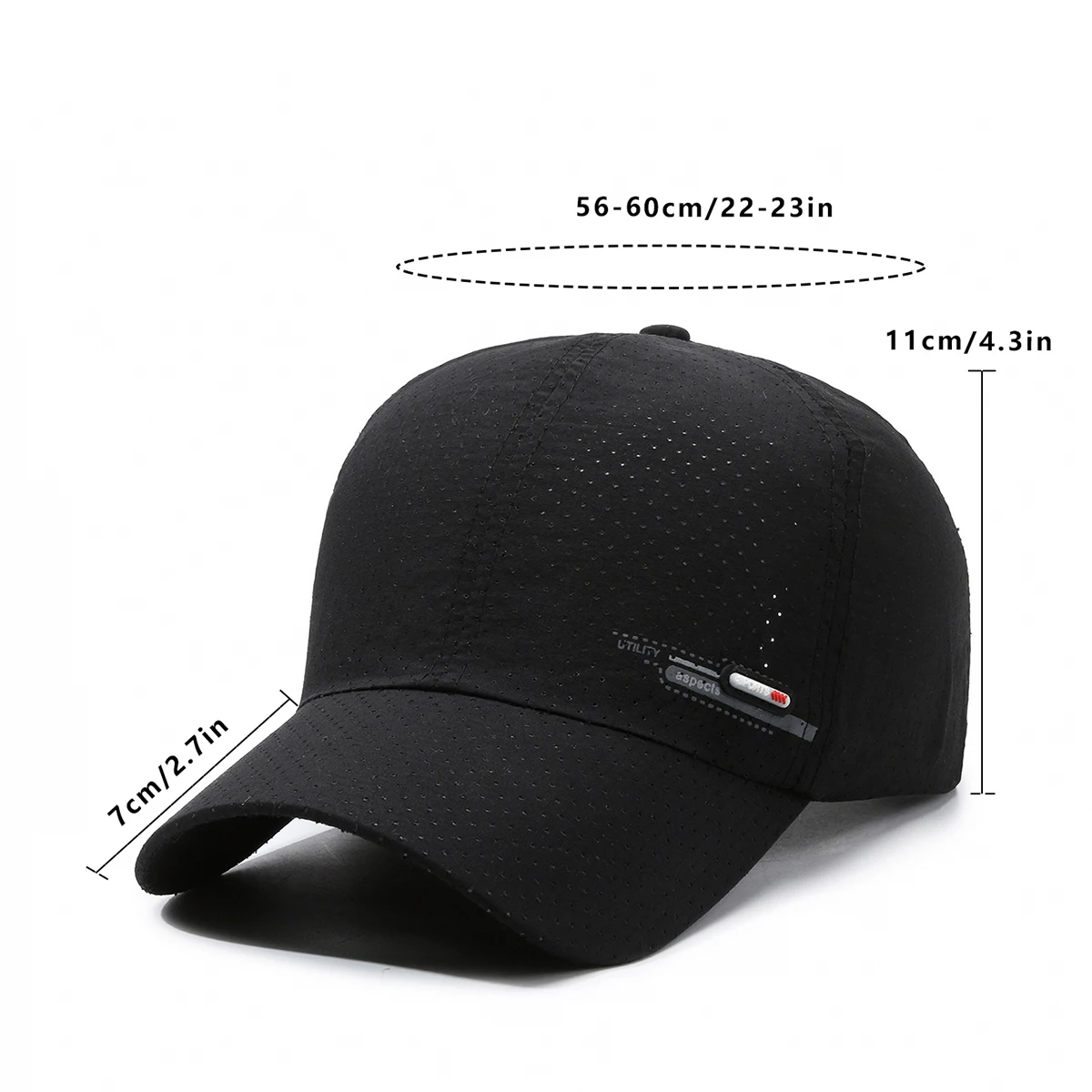 Hat Men's 2025 New Spring and Summer Big Head Circumference Hard Top Baseball Cap Tide Brand Fashion Outdoor Cap Women's Simple