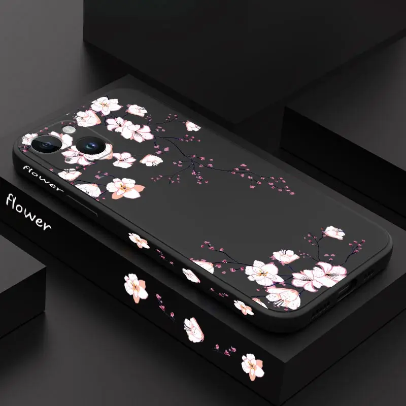 Bright Orchid Silicone Phone Case Cover
