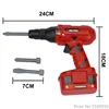 Tools Toys Electric Drill BO Simulation Screw Driver Kids Power Repair Tools Kits Children Pretend Play Sets Gift Toys for Boys 3