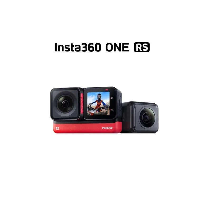 Insta360 ONE RS-водонепроницаемая Экшн-камера 4K 60fps и камера 5,7 K 360 со сменными объективами, двойная/1-дюймовая/4K версия