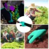 Gardening Gloves With Claws Breathable Waterproof Working Digging Planting Sting-Resistant Non-slip Protective Latex Gloves 5