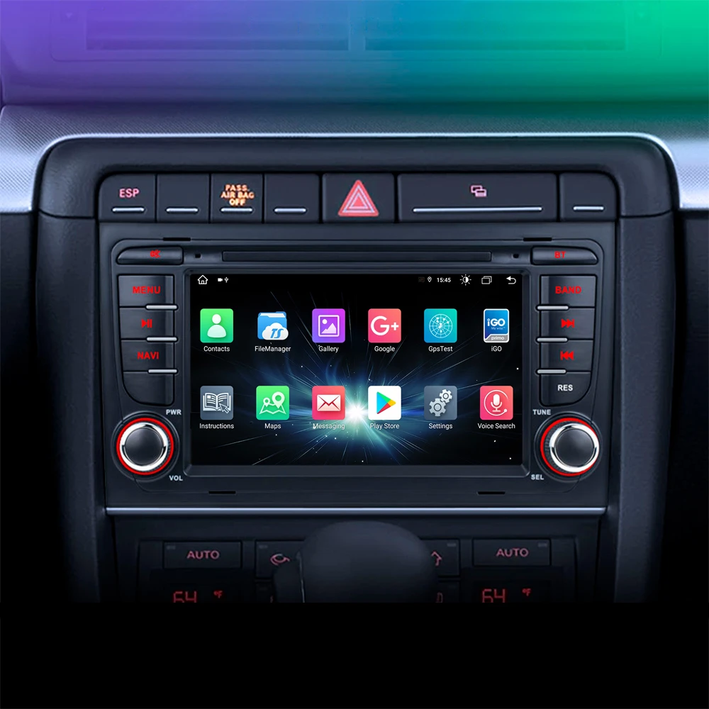 

for Audi A4 2002 2003 2004 2005 2006 2007 2008 Car Multimedia Player unit android auto radio player Vehicle GPS Navi PC Stereo