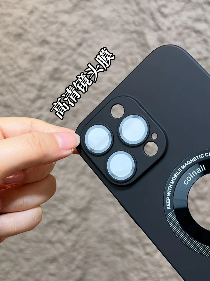 Luxury Magsafe Wireless Charge Phone Case For iPhone16 15 14 13 12 11 ProMax Plus Magnetic Bumper Matte Hard PC Shockproof Cover