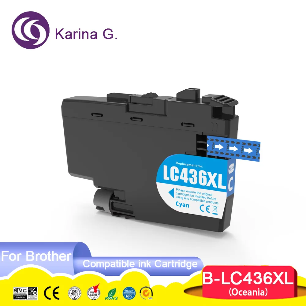LC436XL 436XL Compatible Ink Cartridge For  MFC-J4340DW/J4440DW/J4540DW/J5855DW/