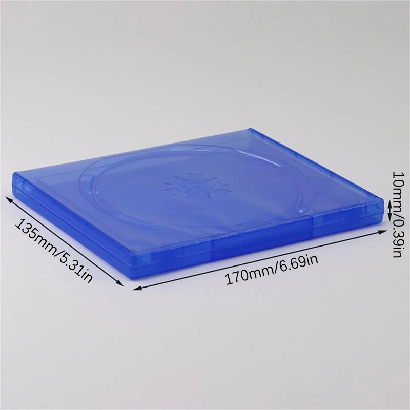 CD DVD Storage Case Cover CD Game Case Protective Box Disk Holder