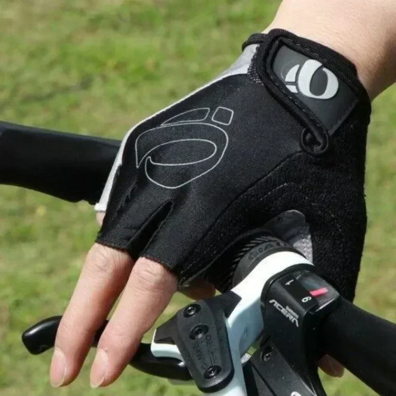 1Pair Gel Half Finger Cycling Gloves Anti-Slip Anti-sweat Anti Shock MTB Road Bike Gloves Bicycle Left-Right Hand Gloves 5