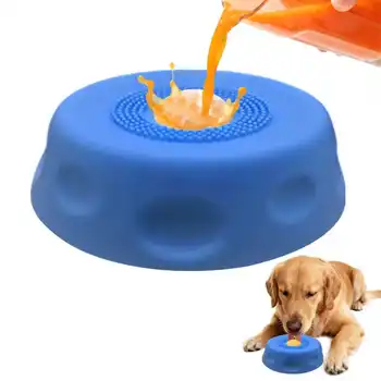 Slow Feeder Lick Bowl with Ball 1