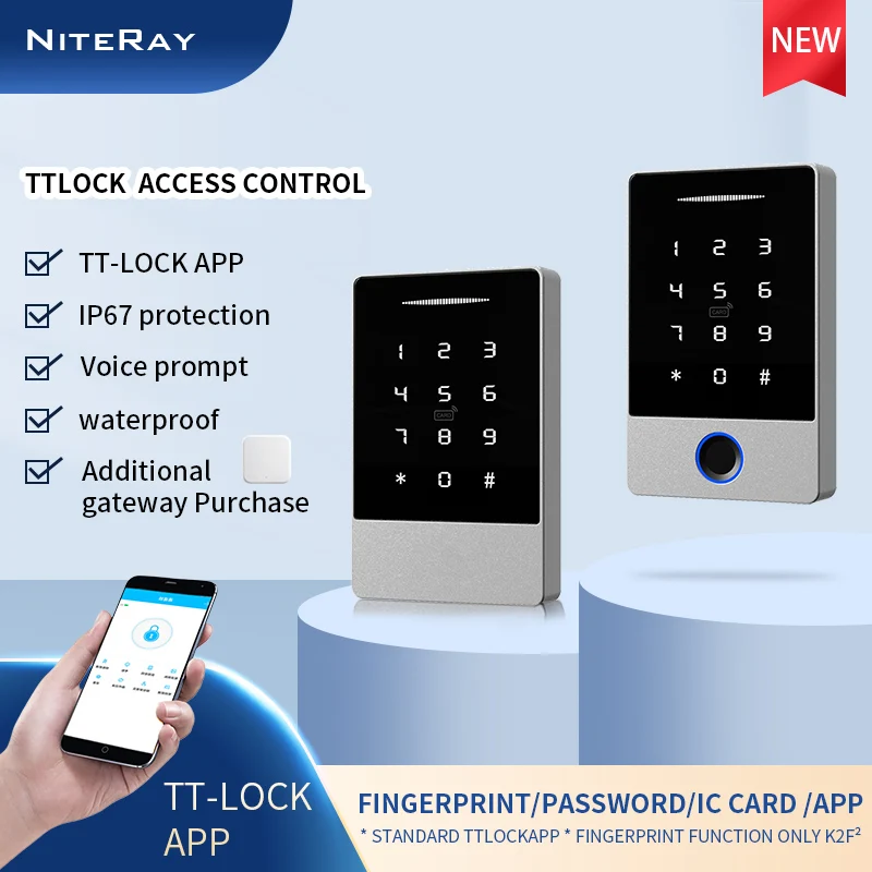 

Bluetooth TTLock контроль доступа отпечатков пальцев дверь дистанционная разблокировка система для офиса
