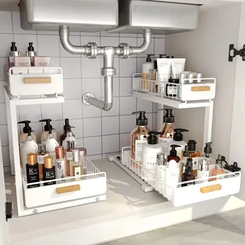 Adjustable Under Sink Organizer 1