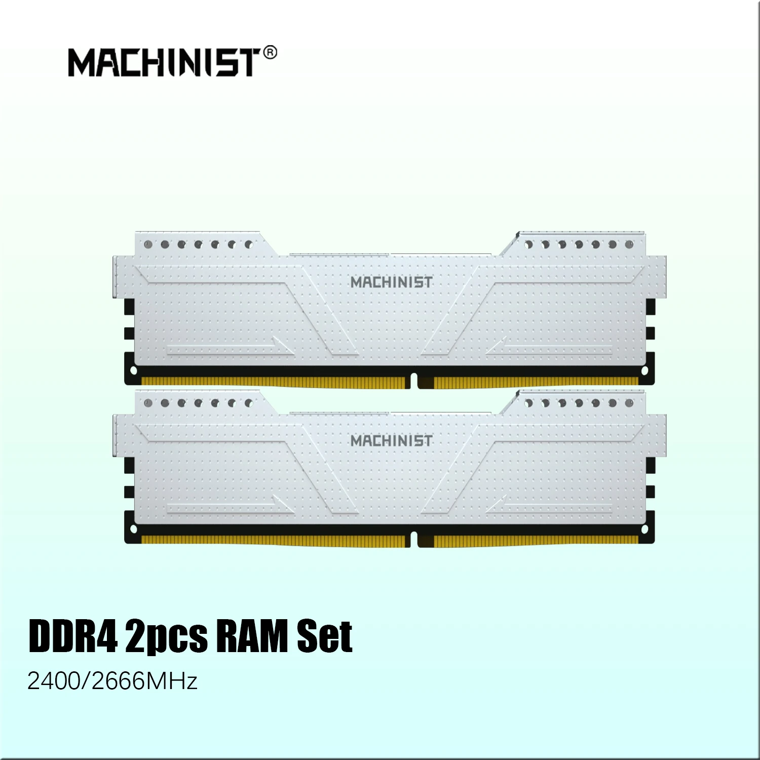 Memória Machinist-ddr4 Ram 16gb 2400 Mhz 2666 Mhz Ecc Desktop Dissipador de Calor pc Dimm para Todas as Placas-mãe X99 Pcs