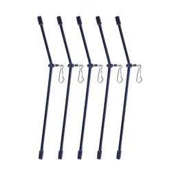 Fishing Anti - Tangle Feeder Booms with Snaps and Balance Connector - Set of 5 (7cm)