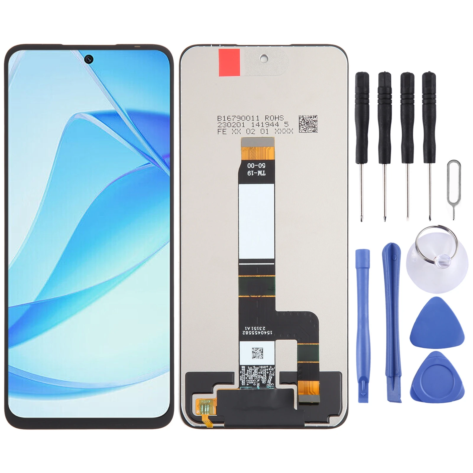 For Xiaomi Redmi 12 5G AMOLED LCD Screen with Digitizer Full