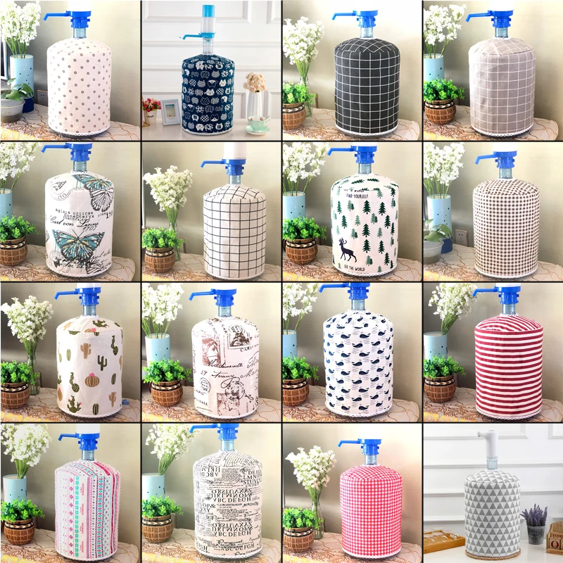 Water Dispenser Cover Water Sleeve High Stretchy Elastic Barrel Cover Household Dustproof Upper Opening Reusable Dust