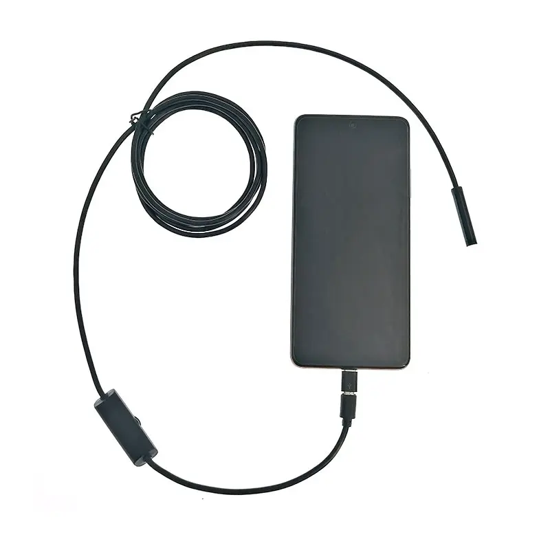 5.5 안드로이드 내시경 검사 카메라, 스마트폰용 방수 카메라, USB, 마이크로 USB, C 타입, 3 in 1, 7mm