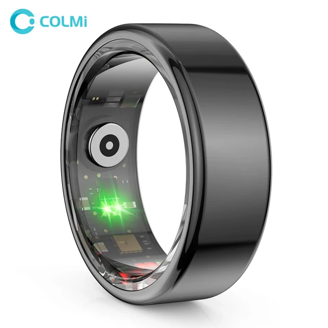 COLMI R02 Smart Ring Military Grade Titanium Steel Shell Health Monitoring IP68 & 3ATM Waterproof Multi-sport Modes 1