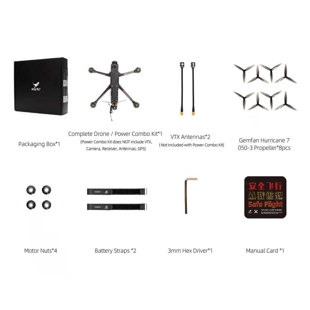 Radiocommande Drone FPV Analog ELRS 2.4G/915MHz - Power Kit ou O4 Pro