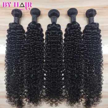 12A Mongolian Hair Kinky Curly Hair Bundles 1/3/4 PCS Hair Extensions Burmese Curly Hair Bundles Remy Hair Hair Jerry Curly Hair 1