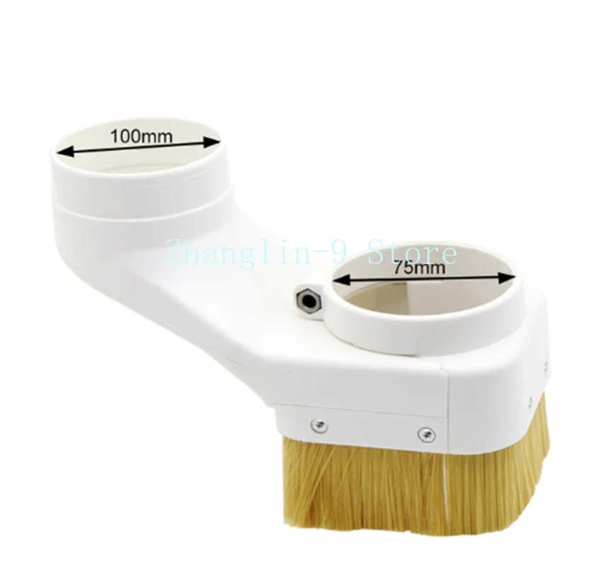 CNC Spindle Dust Shoe Collector 70/75/80/85/90/100mm Dust Boot Cleaner For Spindle Motor Router Machine Cover Nylon Material cnc engraving machine parts,cnc spindle dust collector