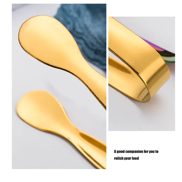 Set 10 Pinze Acciaio Inox Per Zucchero E Ghiaccio - Per Bar, Feste, Cucina E Buffet - Foto 6