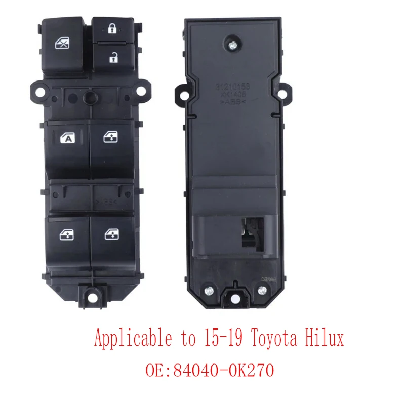 

Подъемник окон 84820-06180, подходит для Toyota 840-0k270 Hilux 84820-0K250, переключатель 2015-2016 2017 2018 2019, автозапчасти для салона