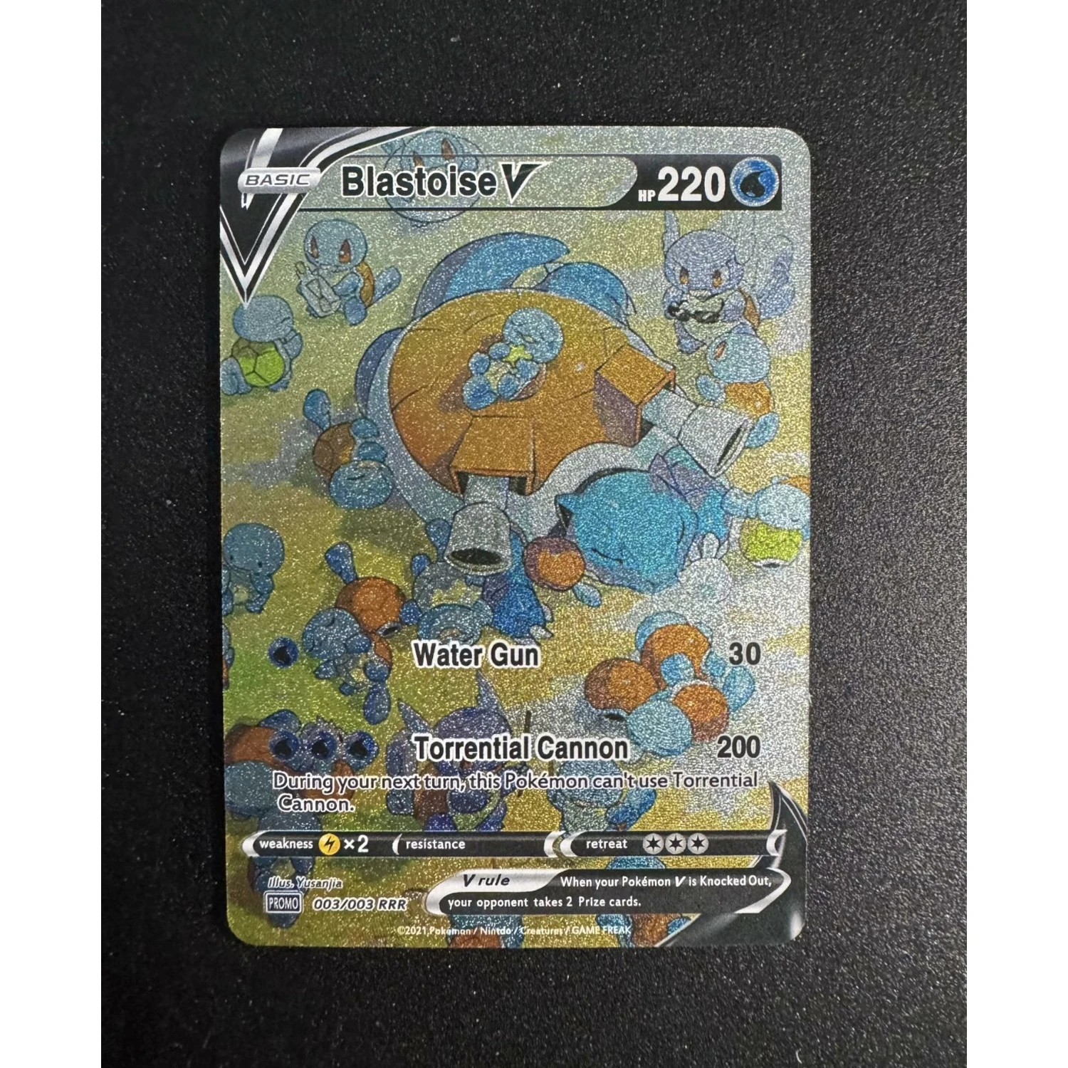 Diy Ptcg Charizard Venusaur Blastoise English Version Flash Card 3Pcs/set Self Made Classic Game Anime Collection Cards Gift Toy collectible card game toy