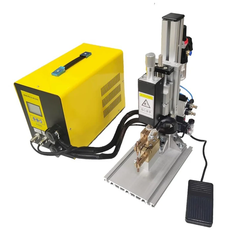 Semi-automatic pneumatic butt welding machine, stainless steel sheet metal spot welding, iron plate butt welding 4