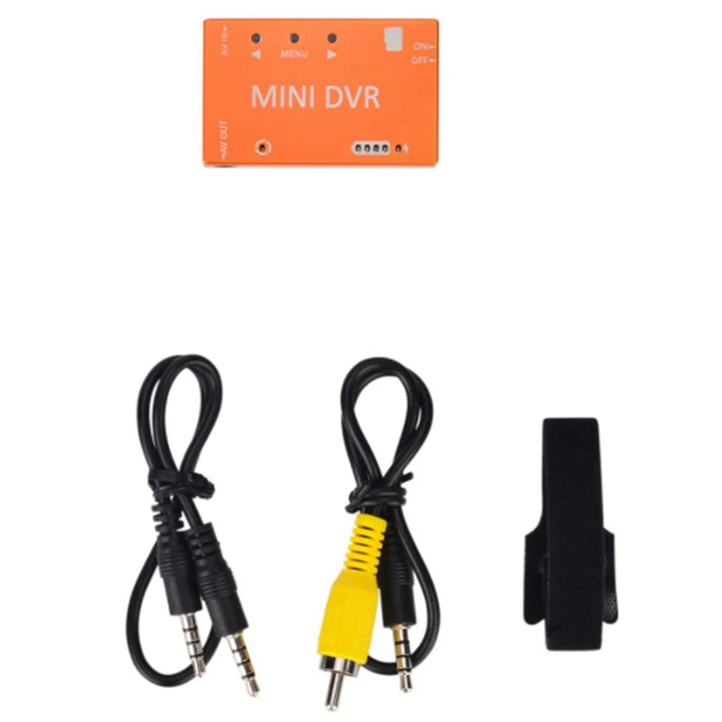 

FPV Recorder Mini FPV DVR Module NTSC/PAL Switchable Built-In Battery Video Audio FPV Recorder For RC Models Racing