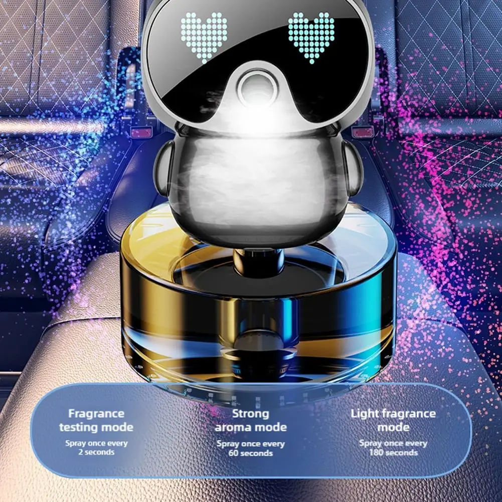 Rechargeable Car Air Freshener Automatic Aromatherapy Diffuser