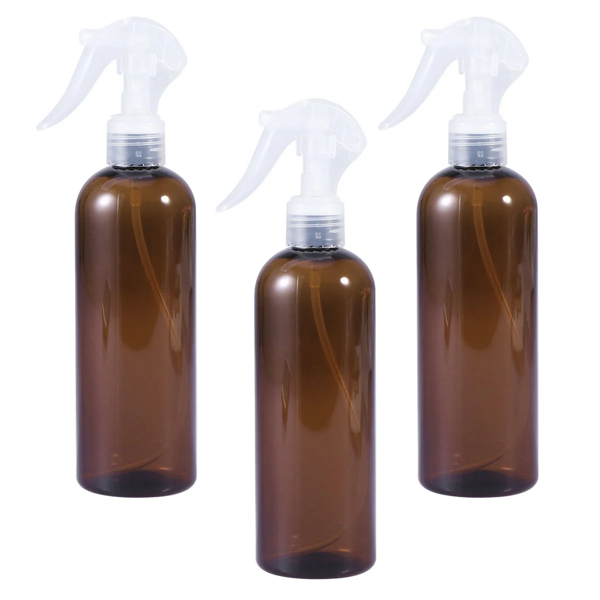 

3pcs Amber Spray Bottles Refillable Container for Essential Oils Cleaning Products Or Aromatherapy Refillable Makeup Bottles