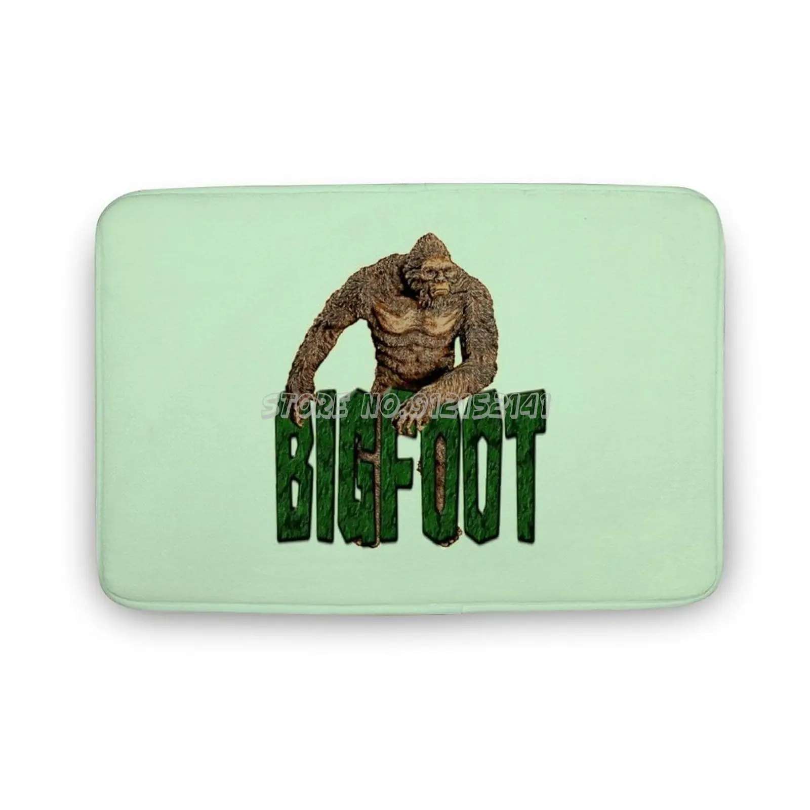 BIGFOOT Floor Mat Personalized Rug Doormat Home Decor Carpet Bigfoot