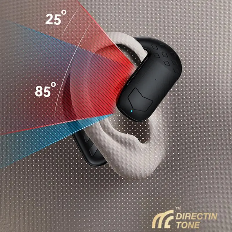 Single Ear Bluetooth Headset Wireless Earpiece Headset Earphones Driving Headphone Long Hours Talking Time For Cell Phones