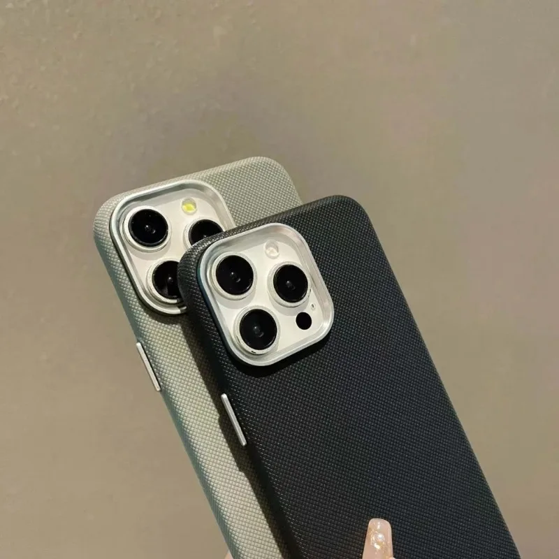 Leather Shockproof Magnetic Phone Case - Luxury Technology Design