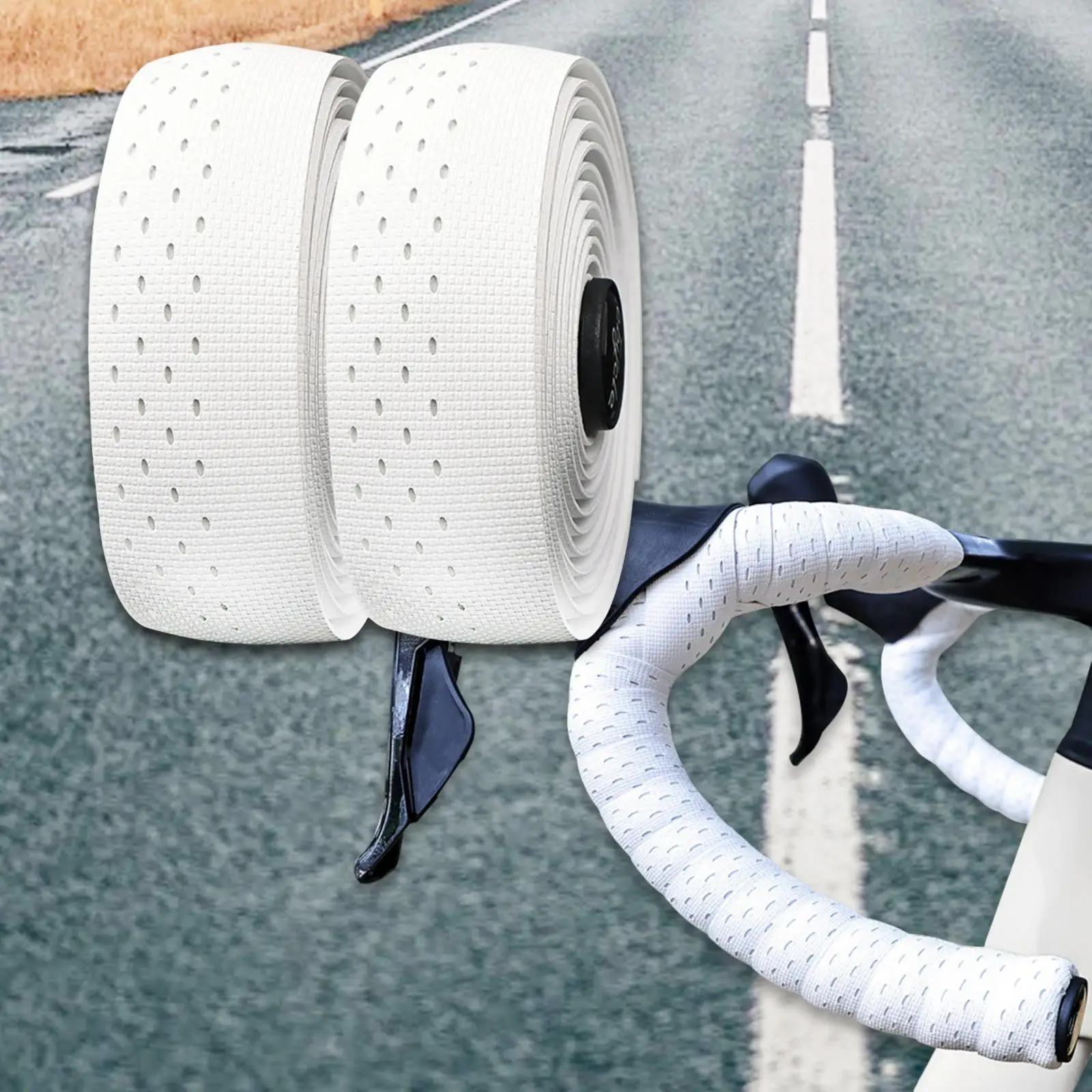 

2 шт., липкая Нескользящая поглощающая пот лента на руль велосипеда