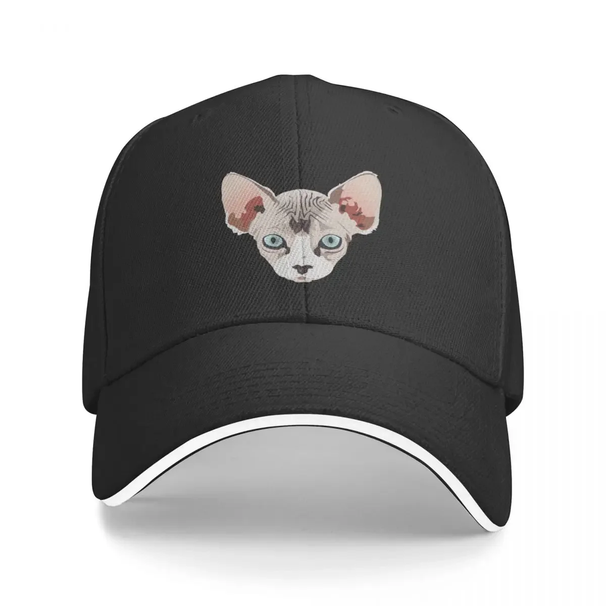 

Ellen the Sphynx Cat Baseball Cap Beach Bag New In Hat Custom Cap For Girls Men's