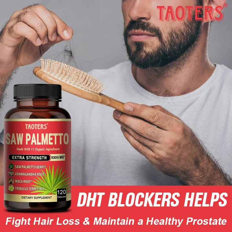 Helps Adult Men and Women Balance Hormones, Promote Hair Growth and Reduce Frequent Urination，Helps Improve Prostate Health