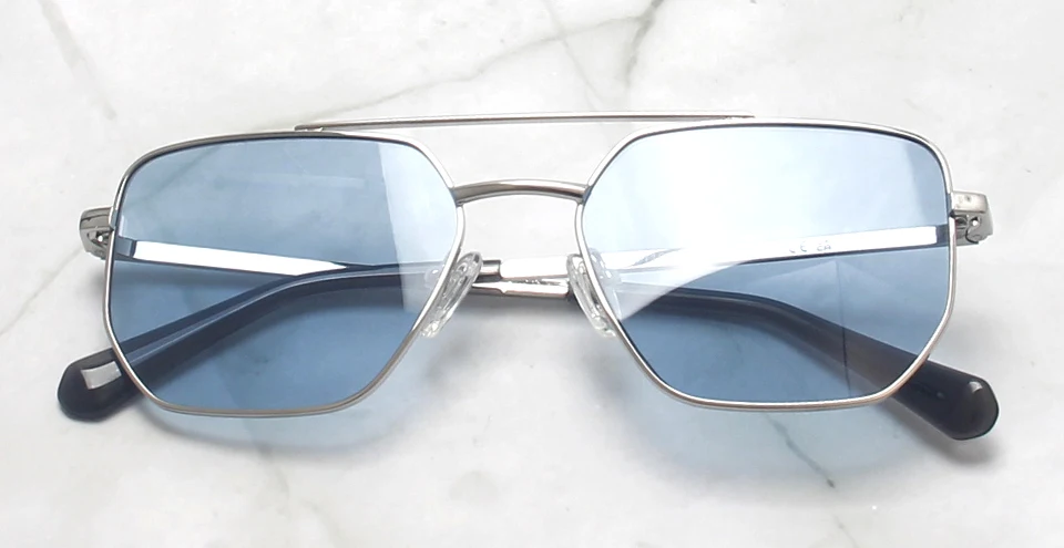 Trend Legierung Pilot Quadrat Sonnenbrille Für Männer Grün Blau Rot Polarisierte Sonnenbrille Für Frauen Uv400 Oculos Sol feminino – Detail 6