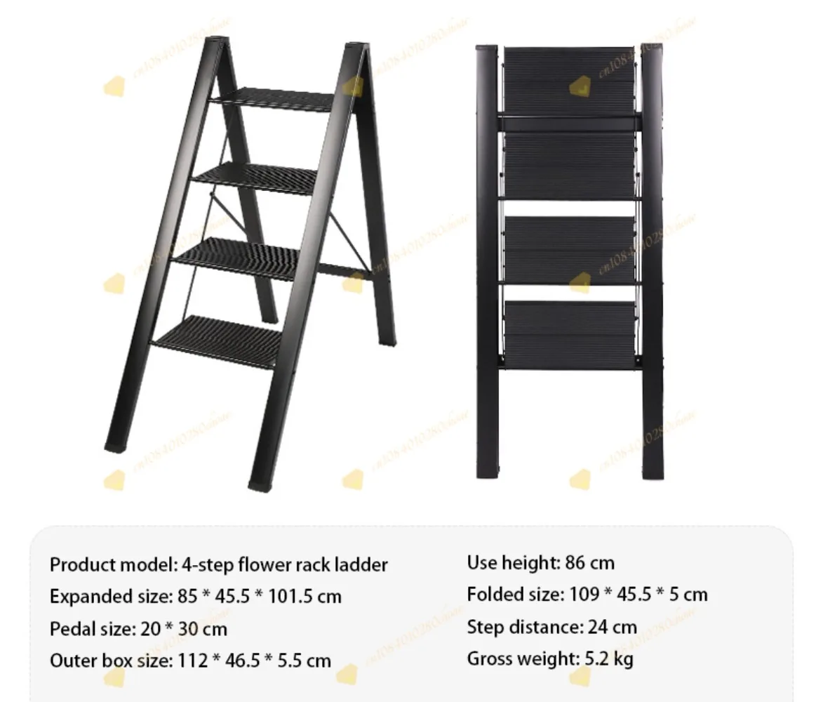 Hot Selling Adjustable Tripod Ladder Aluminum Double Step Home Stair Lift
