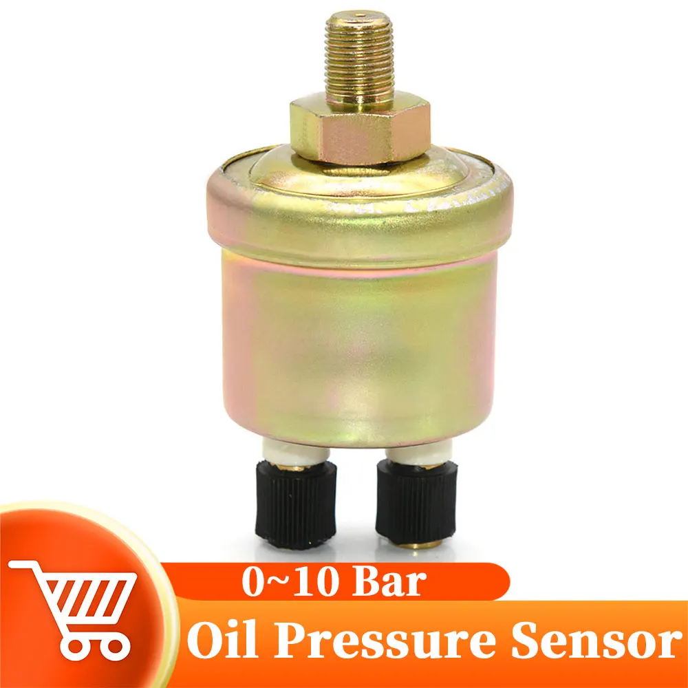 1/8 Npt Oil Pressure Sensor Oil Pressure Sender Unit - 0-100psi, 240-33 Ohms, 1/8-27NPT Fitting Electronic Oil Pressure Gauge - Foto 4