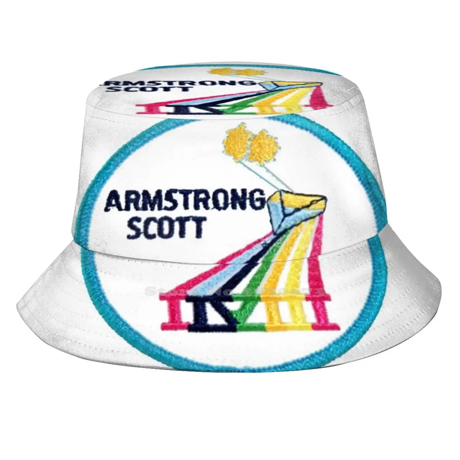 Gemini 8 Mission Logo Protezione Uv Cappelli A Secchiello Pieghevoli Donna Uomo Progetto Gemini Progetto Apollo Gemini Appollo Gemini