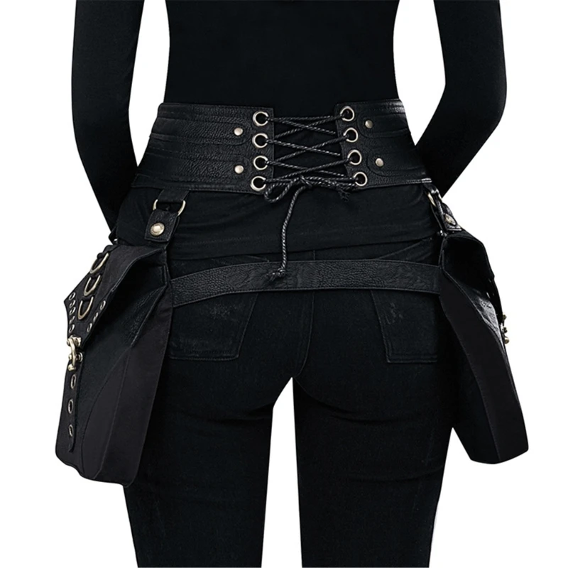 Convenient Waist Pack Gothic Fanny PouchesBelt Bag for Easy Access to Belongings