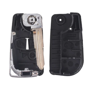 Chiave telecomando per Mitsubishi Lancer Evo Colt Outlander Mirag - KEYYOU 3 Bottoni Modificato Filp Tasto Chiave A Distanza Caso di Borsette Copertura Per Mitsubishi