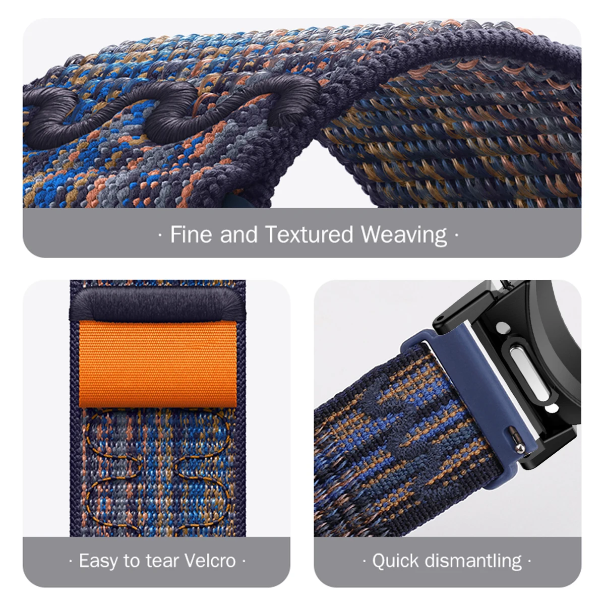 No Gaps Nylon Strap – Premium Nylon Bracelet Band
