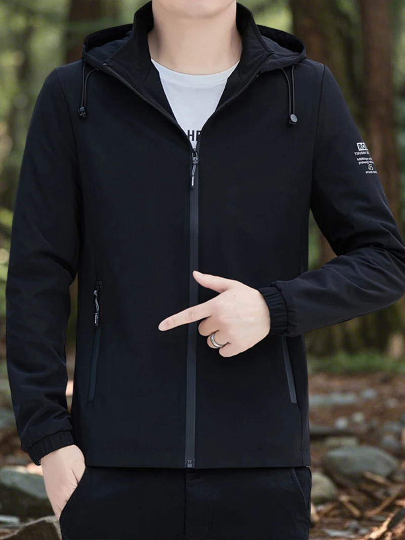 Zip Up Hooded Jacket 3