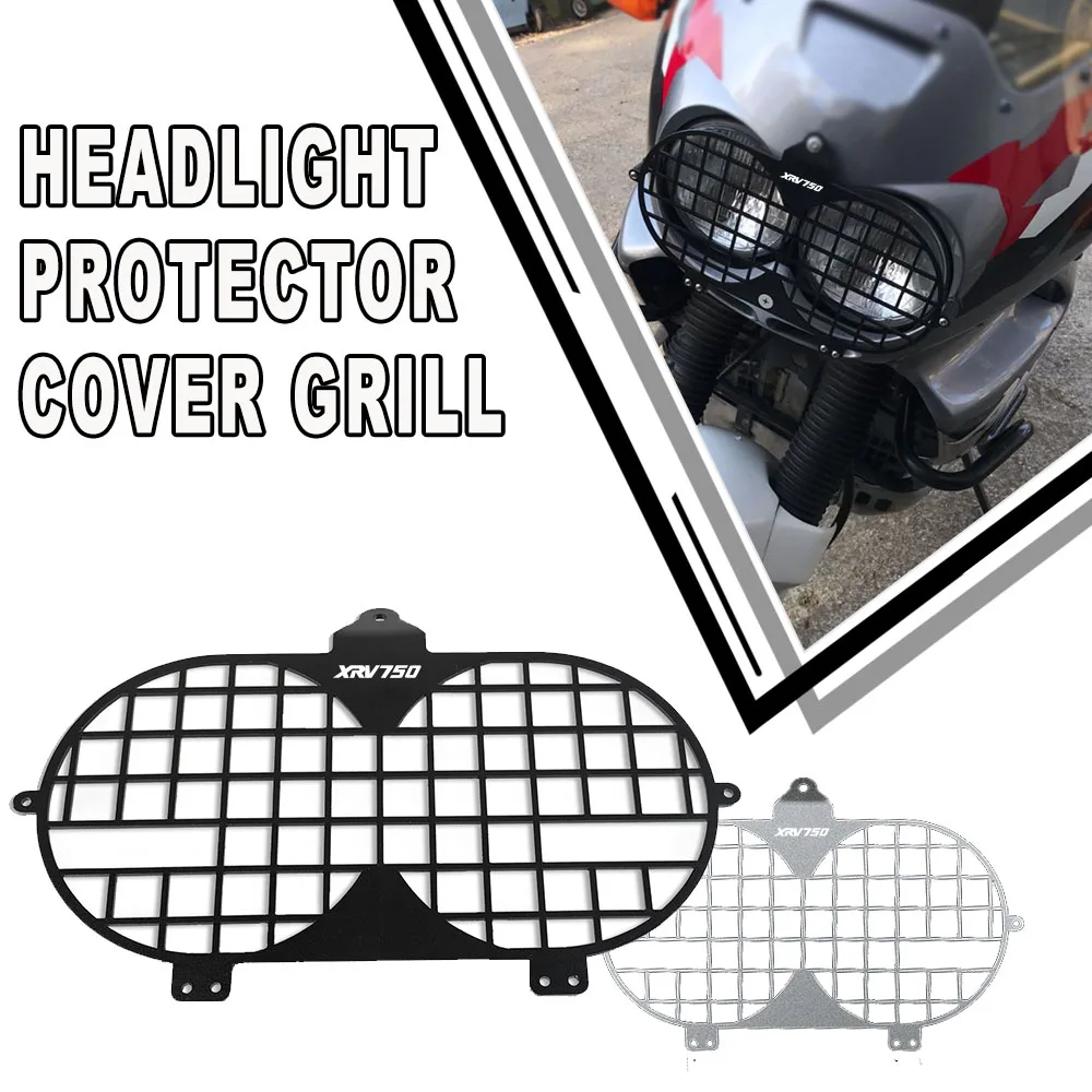 

XRV 750 For Honda XRV750 AfricaTwin XRV 750 Africa Twin 1996 1997 1998 1999 2000 2001 2002 Headlight Protector cover grill guard