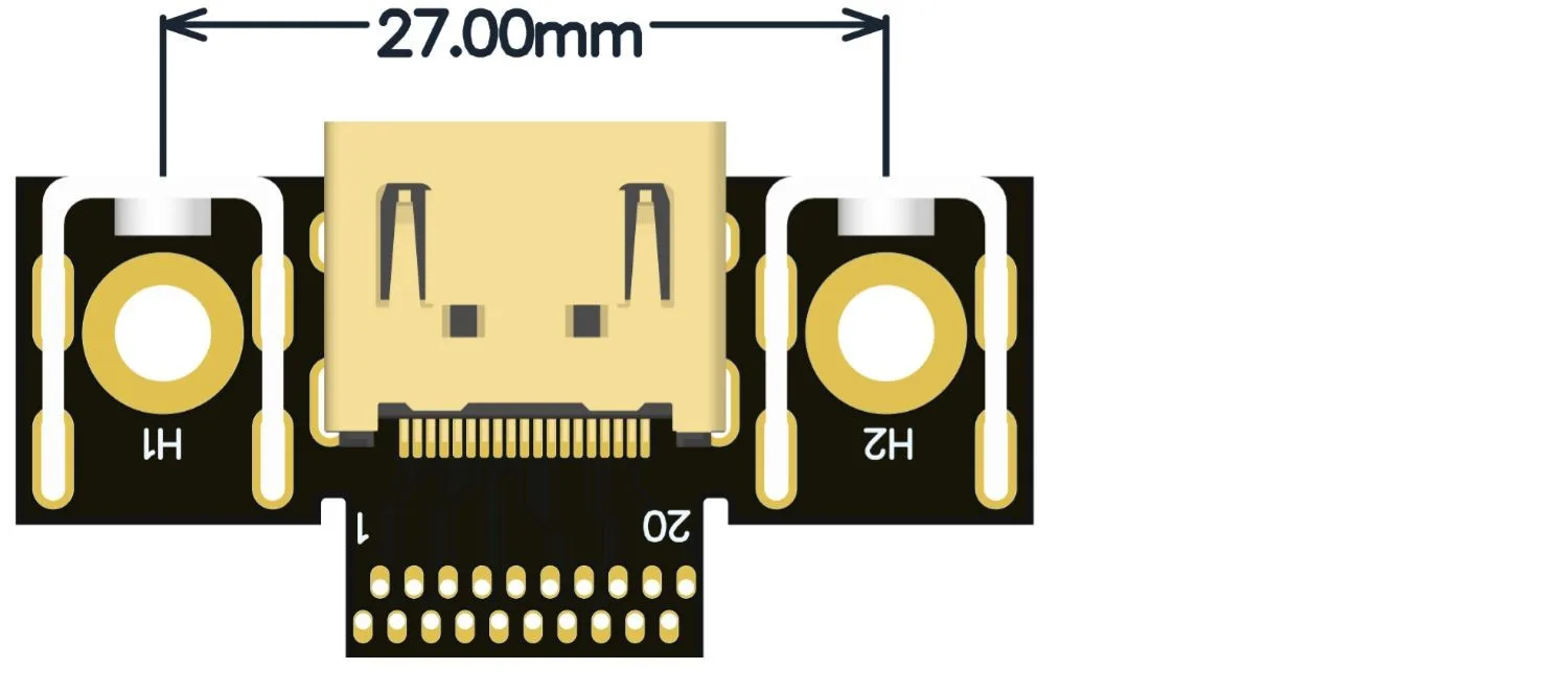 Адаптер ADTmini HDMI-Совместимый Со Штекером 4K Экран 60 Гц Для.