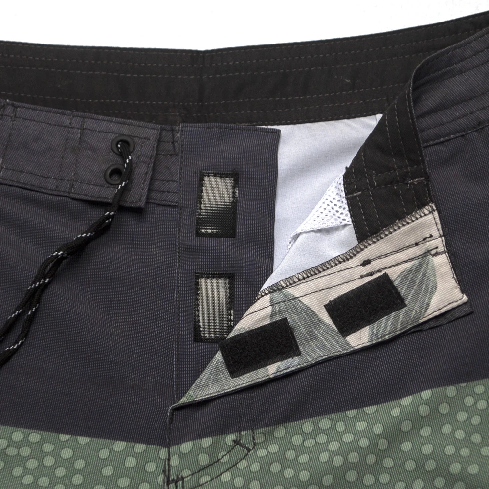 High Quality Summer Fashion Floral Retro Men's Surf Swim Boardshorts Stretch Quick-dry Waterproof Fitness Running Sport Trunks 4