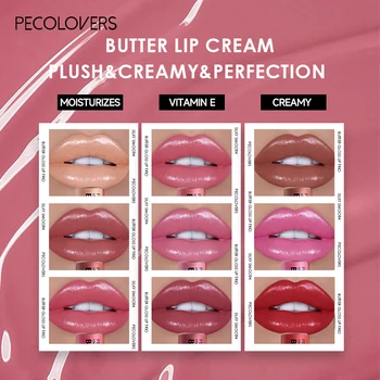 10 Colors Sexy Women Lipstick Waterproof Long Lasting Moist Lip Gloss Vivid Colorful Lipgloss Women Makeup maquiagem 2
