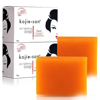 Kojie San 피부 미백 비누, 수제 미백 비누, 코직산, 글리세린 비누, 딥 클리닝, 피부 미백, 신제품